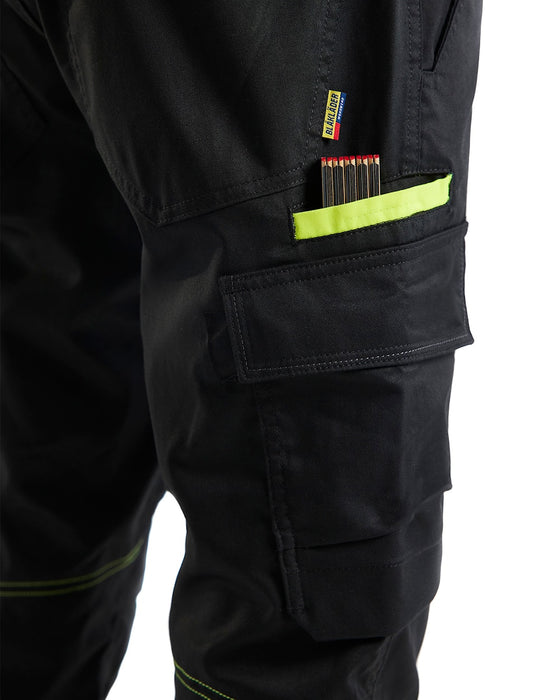 Blåkläder 1448 Industrie Werkbroek stretch met kniezakken