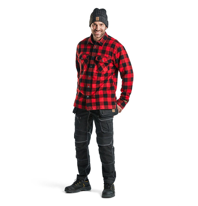 Blåkläder 3225 Overhemd flanel, gevoerd
