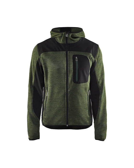 Blåkläder 4930 Gebreid vest met softshell
