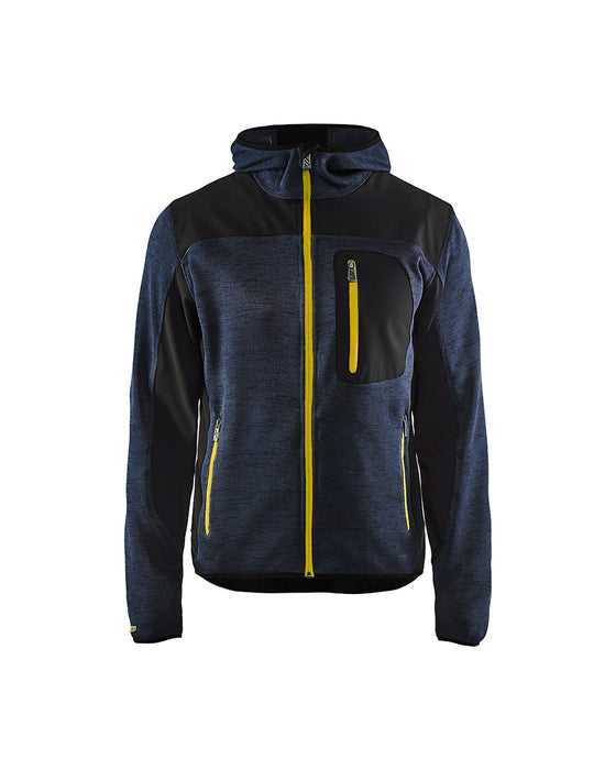 Blåkläder 4930 Gebreid vest met softshell
