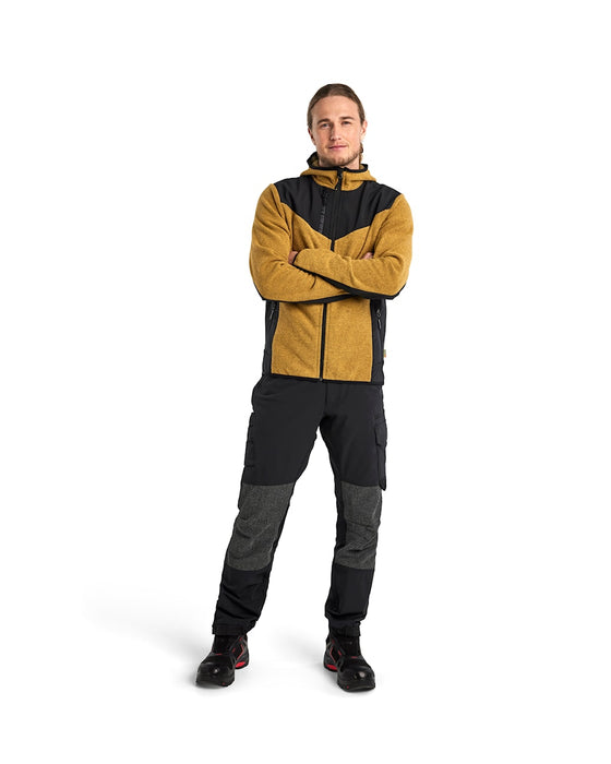 Blåkläder 5940 Gebreid jack met softshell
