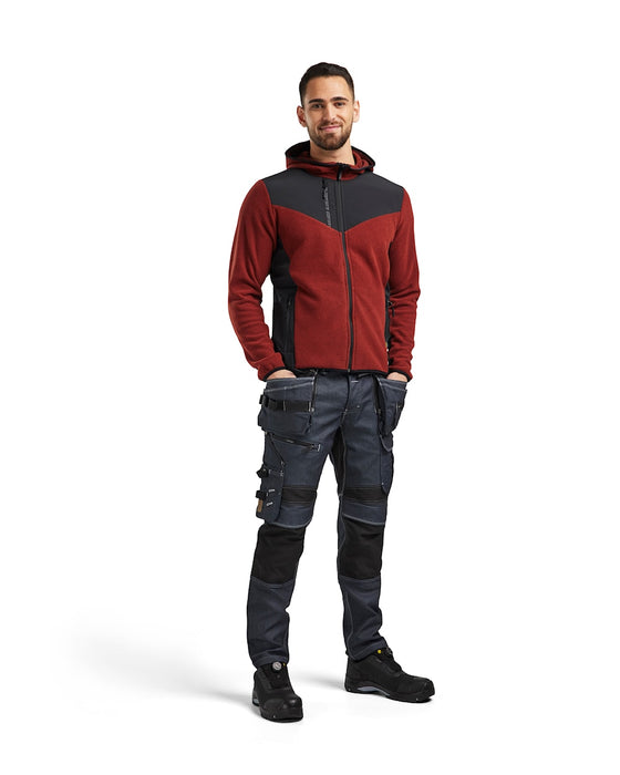 Blåkläder 5940 Gebreid jack met softshell