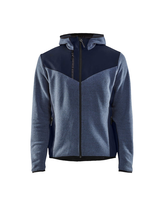 Blåkläder 5940 Gebreid jack met softshell