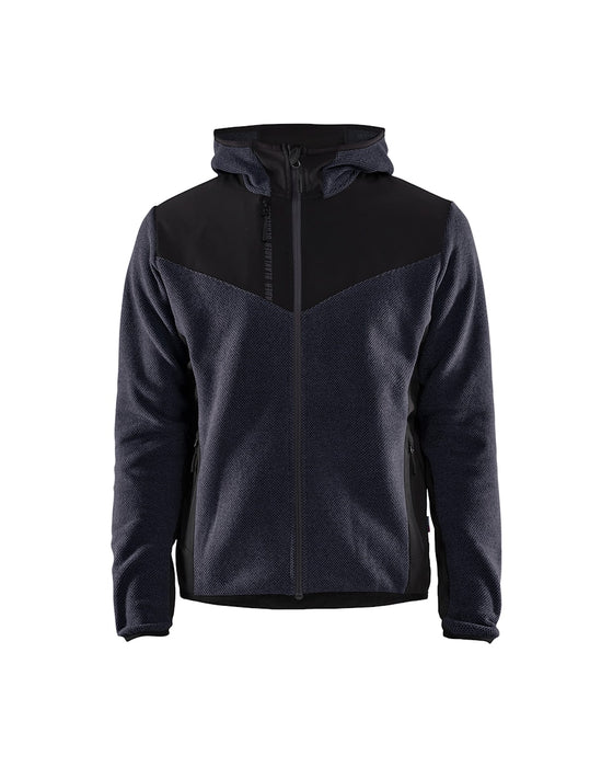 Blåkläder 5940 Gebreid jack met softshell