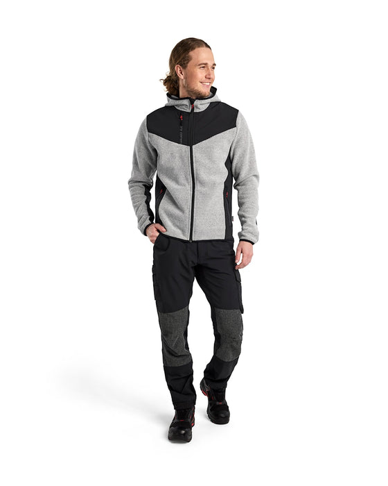 Blåkläder 5940 Gebreid jack met softshell