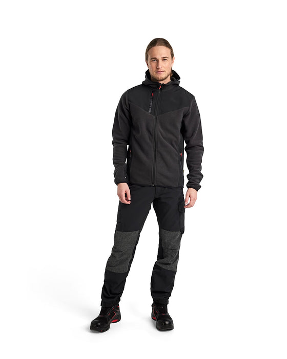 Blåkläder 5940 Gebreid jack met softshell