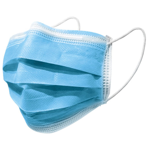 Surgical mask 3-ply EN14683 Type IIR bl.