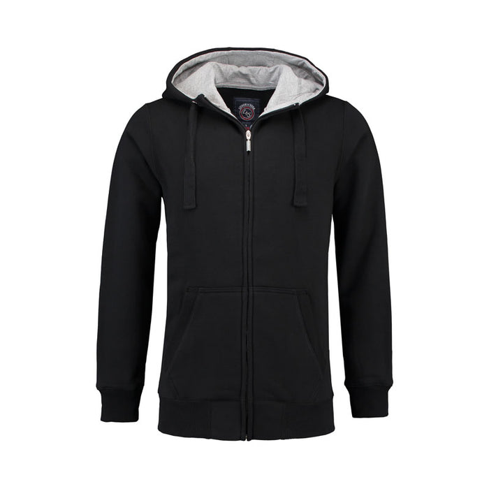 L&S Heavy Sweater Hooded Cardigan for him