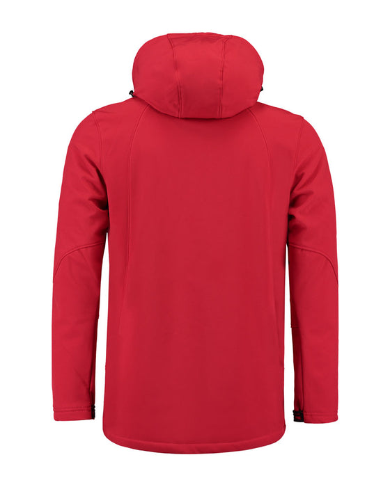 L&S Jacket Hooded Softshell for him