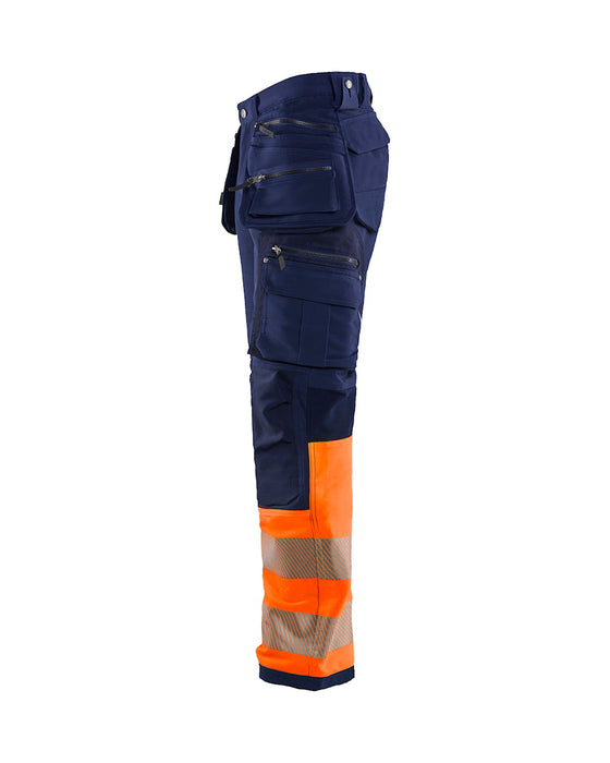 Blåkläder 1993 High Vis 4-weg-stretch werkbroek