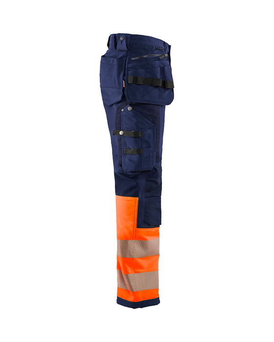 Blåkläder 1993 High Vis 4-weg-stretch werkbroek