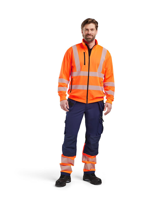 Blåkläder 1993 High Vis 4-weg-stretch werkbroek