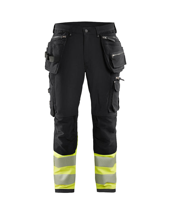 Blåkläder 1993 High Vis 4-weg-stretch werkbroek