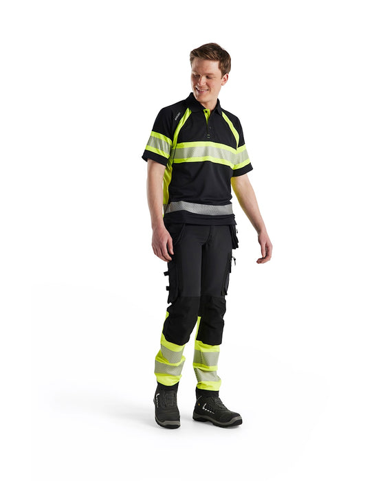 Blåkläder 1993 High Vis 4-weg-stretch werkbroek