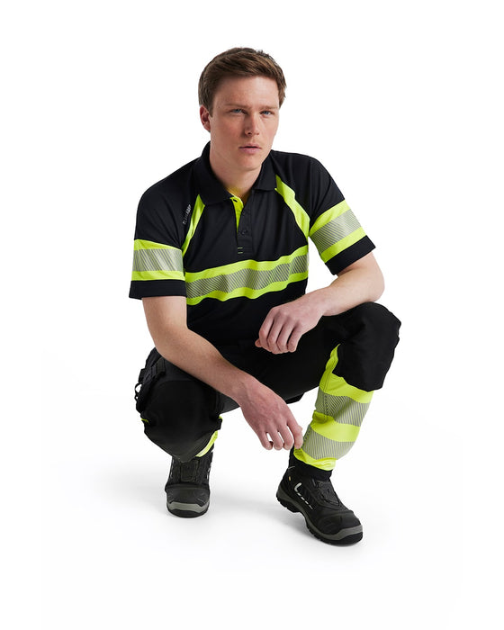 Blåkläder 1993 High Vis 4-weg-stretch werkbroek