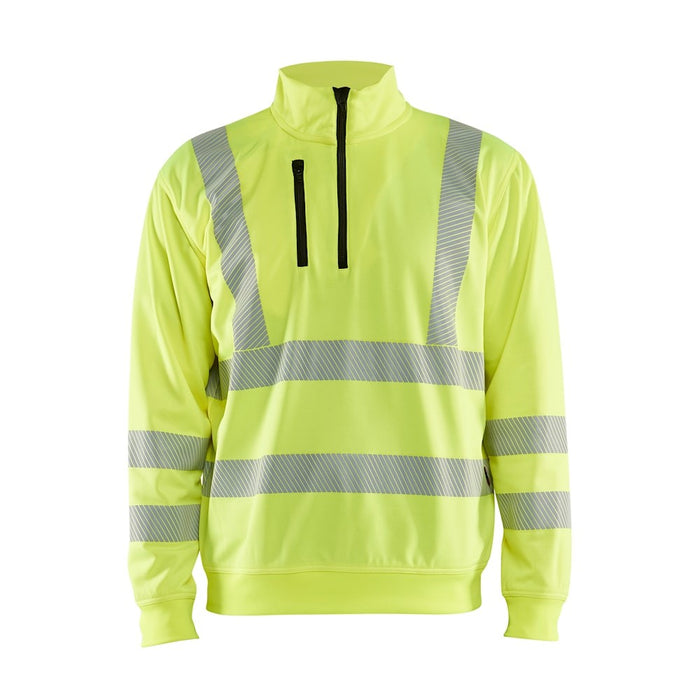 Blåkläder 3564 High Vis Sweatshirt halve rits