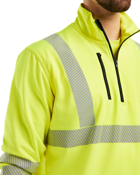 Blåkläder 3564 High Vis Sweatshirt halve rits