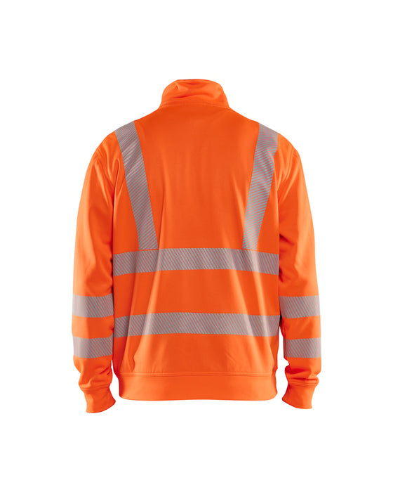 Blåkläder 3564 High Vis Sweatshirt halve rits