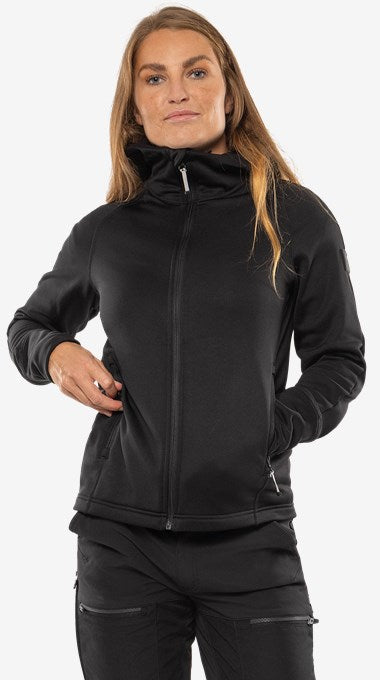 Fristads Cobalt Polartec® power stretch® hoodie dames