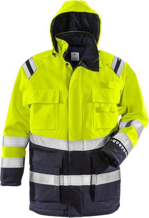 Fristads 4086 ATHR Flamestat Hi Vis Airtech® Winterparka Klasse 3