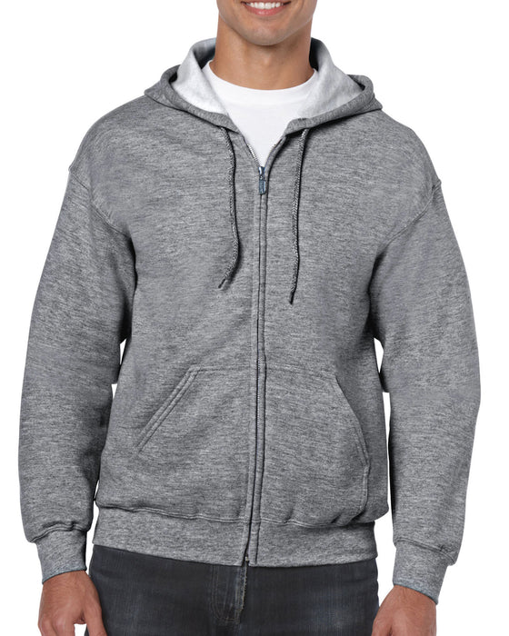 Gildan Sweater Hooded Full Zip HeavyBlend for him