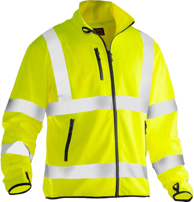 Jobman 5101 Hi-vis light softshell jacket