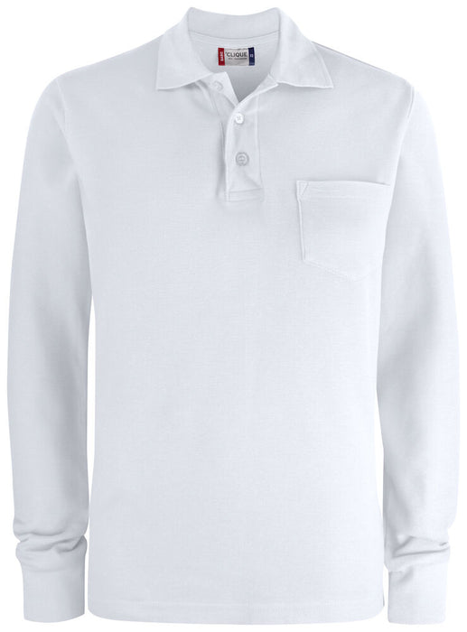 Clique Basic Polo LS Pocket